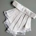 White Cotton Jabot Cravat With Lace Neck Frill Victorian Steampunk Wedding Whitby Larp Gothic Theatre Costume Races Ascot N12