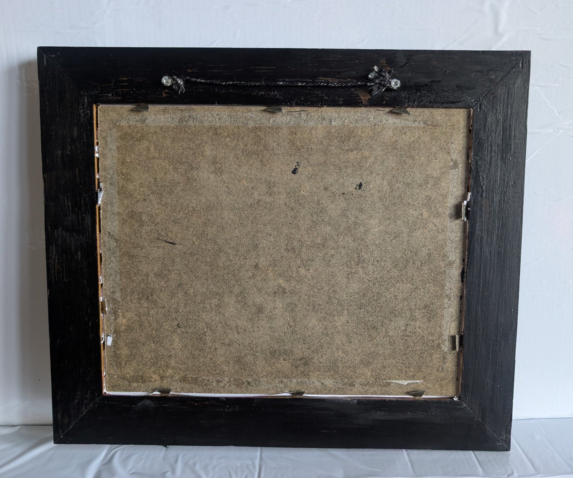 10 x 8" Black Gold Foliage and Flowers Wooden Landscape Picture Frame. Home Decor Gift - Oh My Gothness