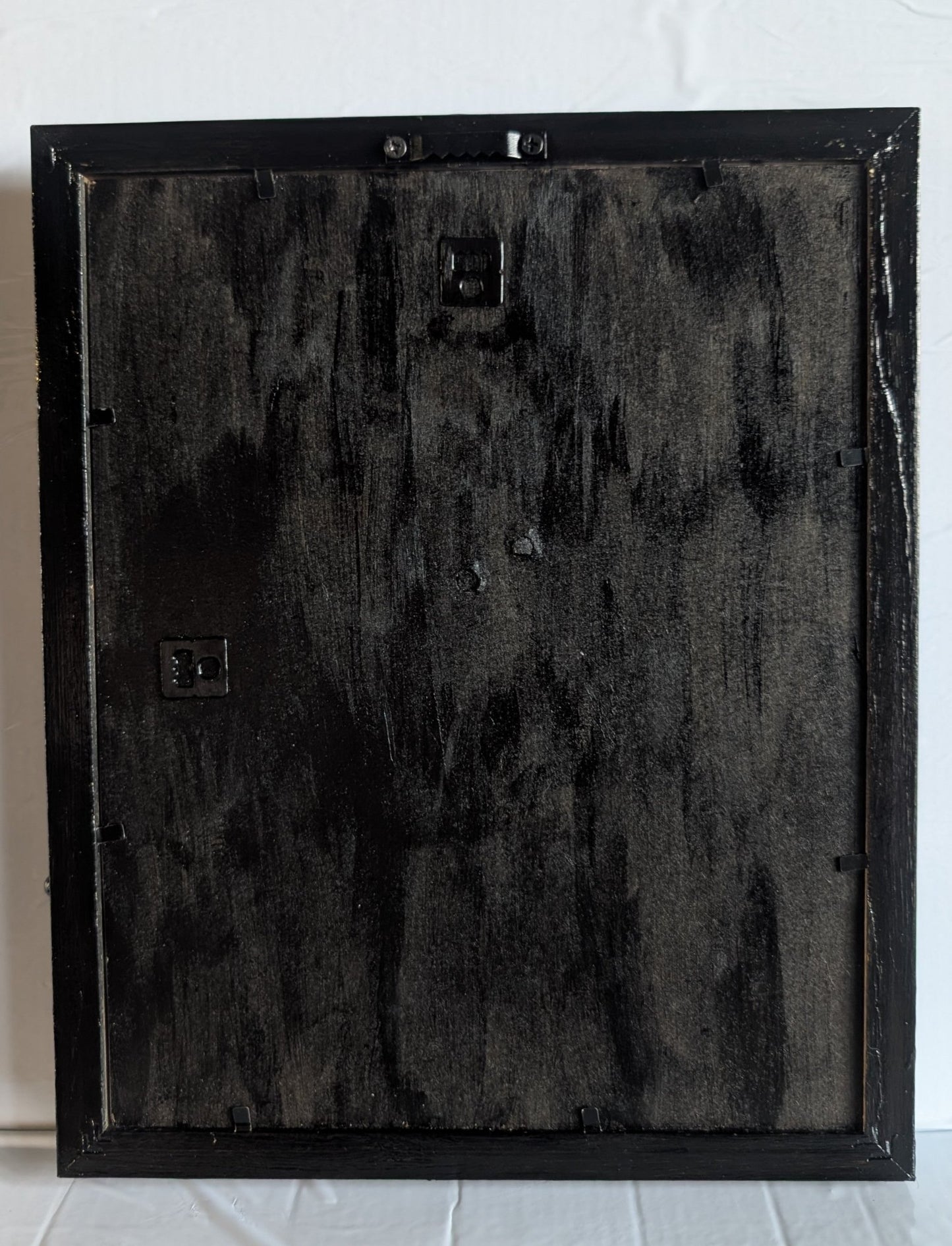 10 x 8" Picture Frame Skulls Blackened Silver Portrait Wall Hanging Gothic Home Decor - Oh My Gothness