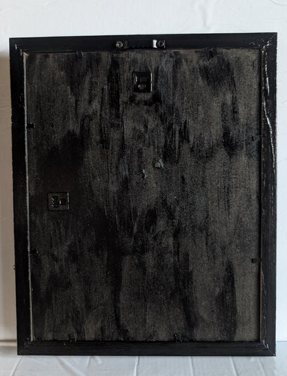 10 x 8" Picture Frame Skulls Blackened Silver Portrait Wall Hanging Gothic Home Decor - Oh My Gothness