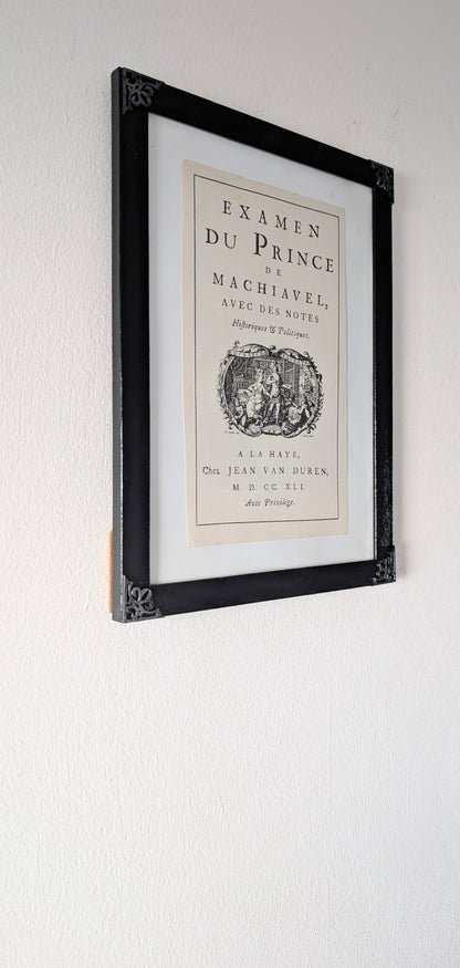 9 x 12" Certificate / Picture Frame / Art Display Black and Silver, Simple Gothic Home Decor - Oh My Gothness