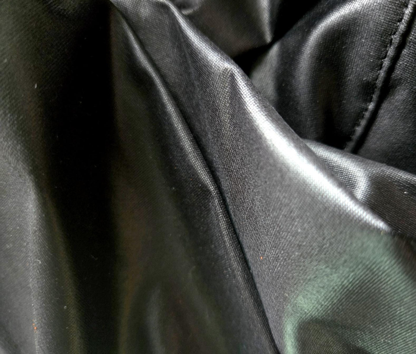 Black Faux Leather Mini Skirt – Pull On Style 10 - 14 (UK) - Oh My Gothness