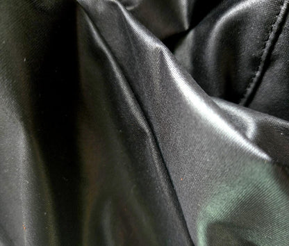 Black Faux Leather Pencil Skirt – Gothic Punk Pull On Style - Oh My Gothness