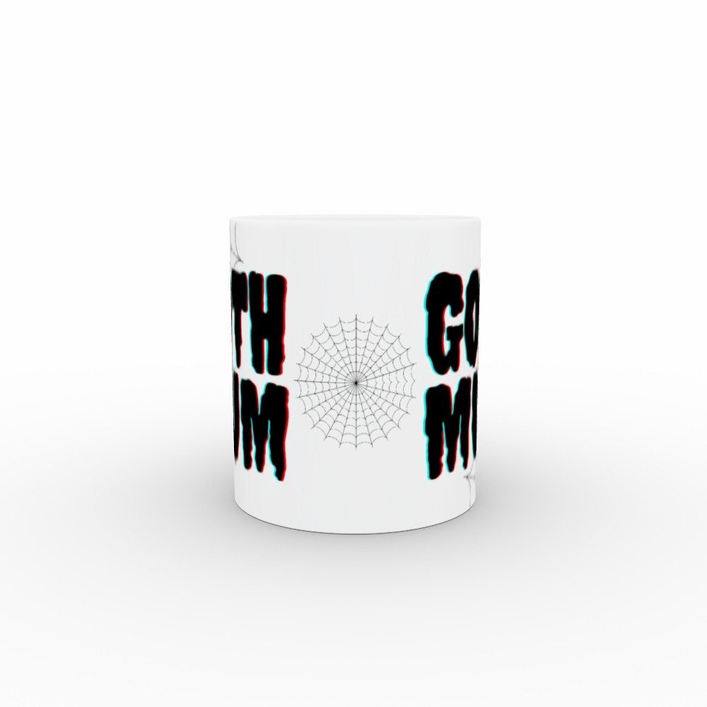 Ceramic Mug 11oz Gift Boxed Goth Mum Funky Gothic Decor Mothers Day Birthday - Oh My Gothness
