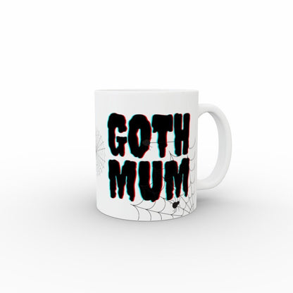 Ceramic Mug 11oz Gift Boxed Goth Mum Funky Gothic Decor Mothers Day Birthday - Oh My Gothness