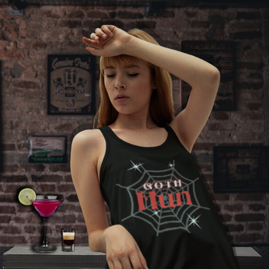 Goth Hun Ladies Vest Top