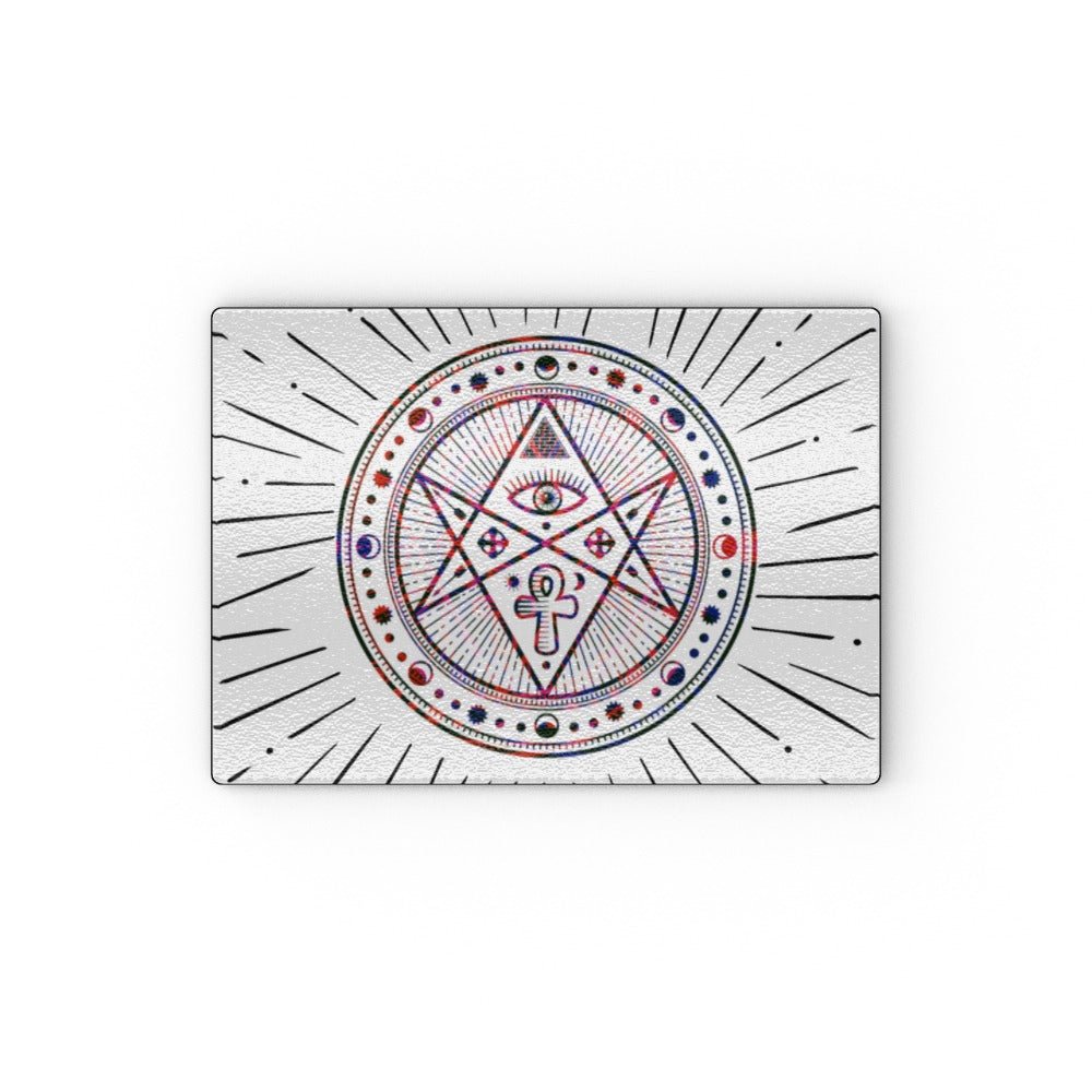 Hexxed! Glass Chopping Board - Oh My Gothness