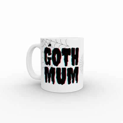 Ceramic Mug 11oz Gift Boxed Goth Mum Funky Gothic Decor Mothers Day Birthday