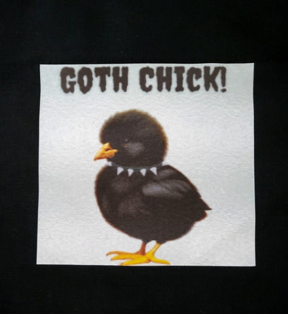 Goth Chick Mini Tote Bag & Makeup Case Set