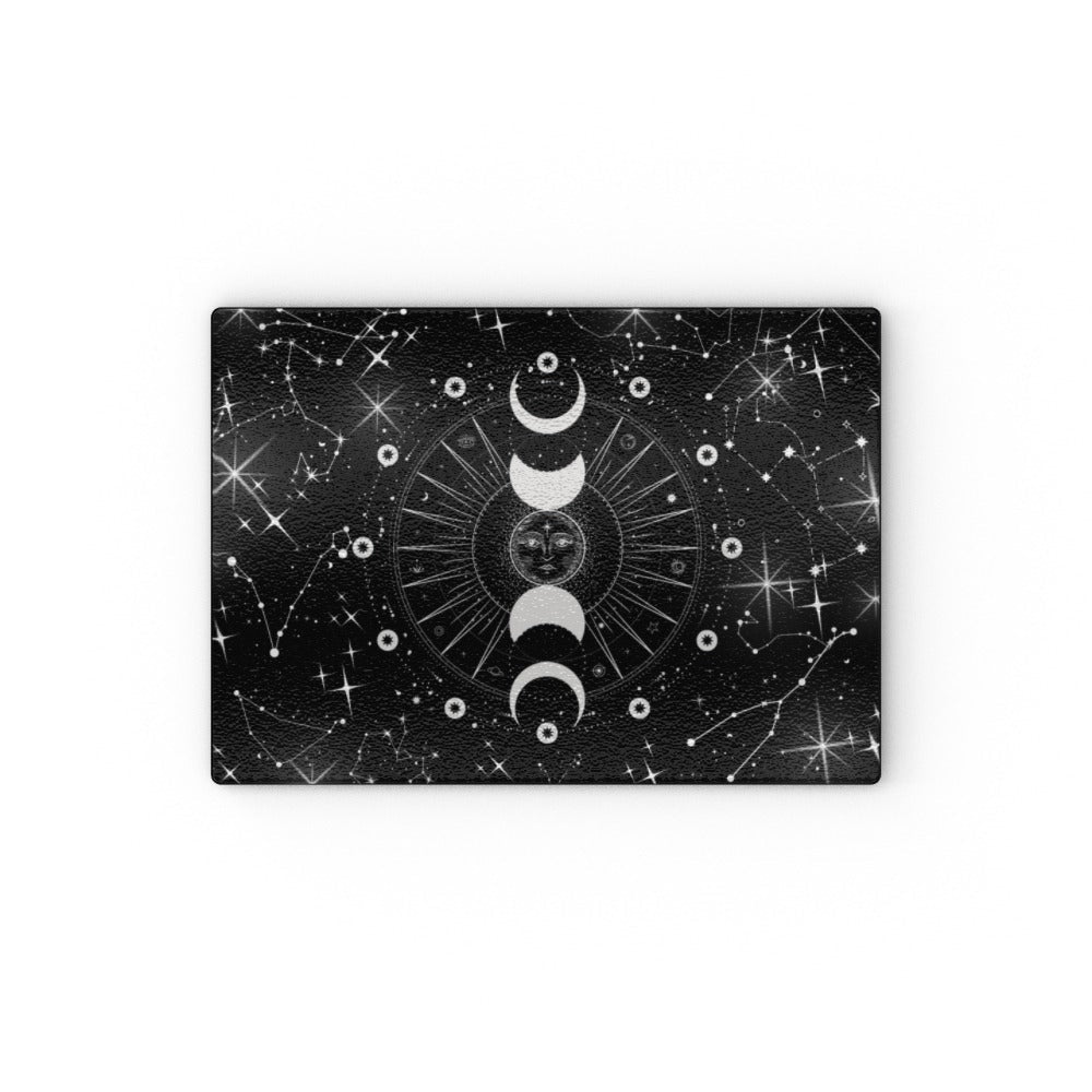 Mono Constellation Zodiac Chopping Board - Oh My Gothness