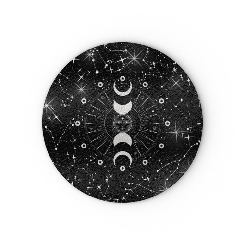 Mono Constellation Zodiac Chopping Board - Oh My Gothness
