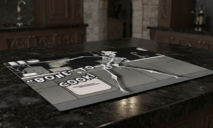 Bone to Cook! Tempered Glass Chopping Board