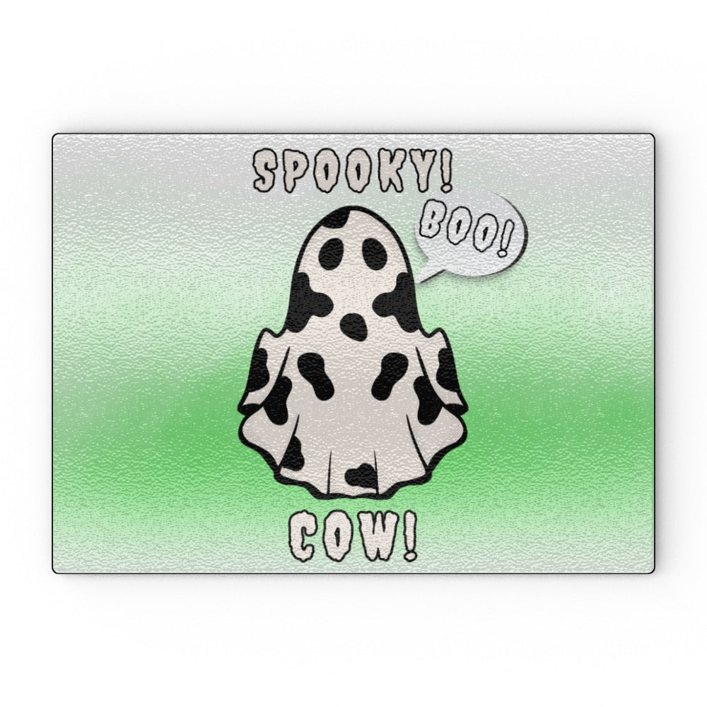 Spooky Cow Chopping Board - Oh My Gothness