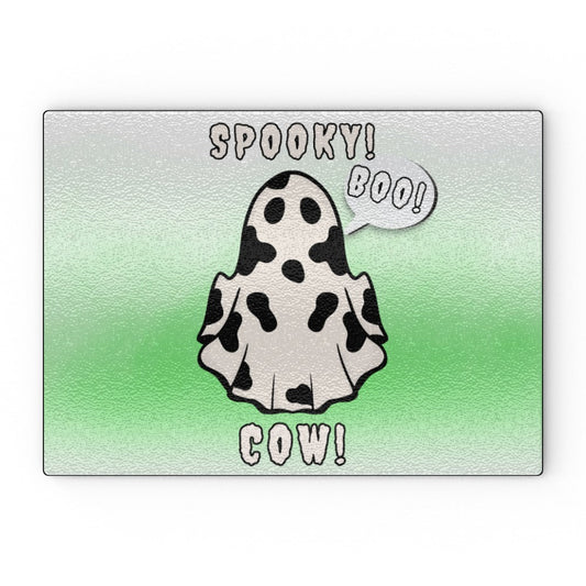 Spooky Cow Chopping Board - Oh My Gothness