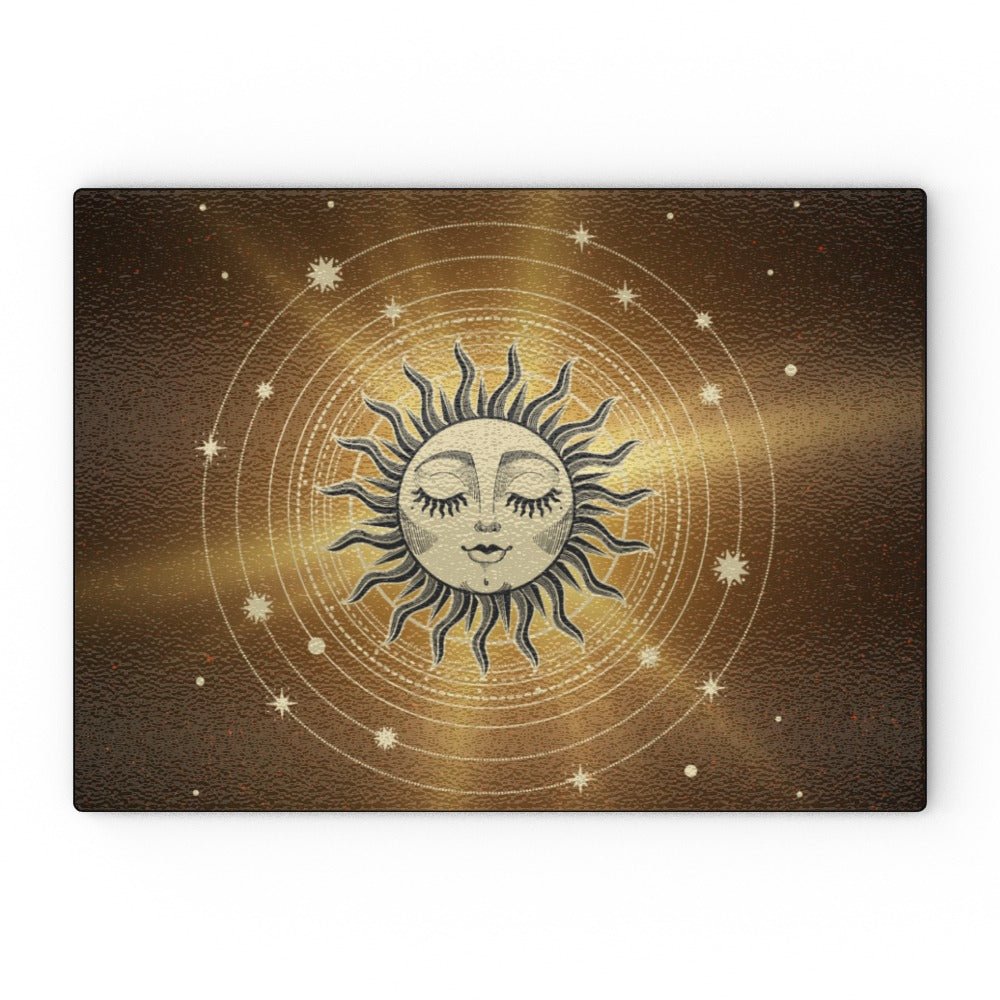 Sunbeam Glass Chopping Board - Oh My Gothness