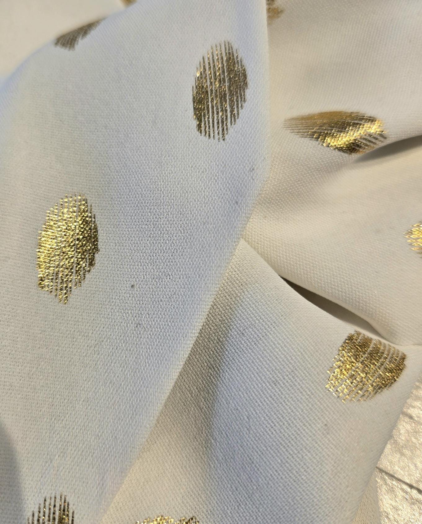 White & Gold Neckerchief Scarf - Unisex Wedding Races Ladies Steampunk - Oh My Gothness